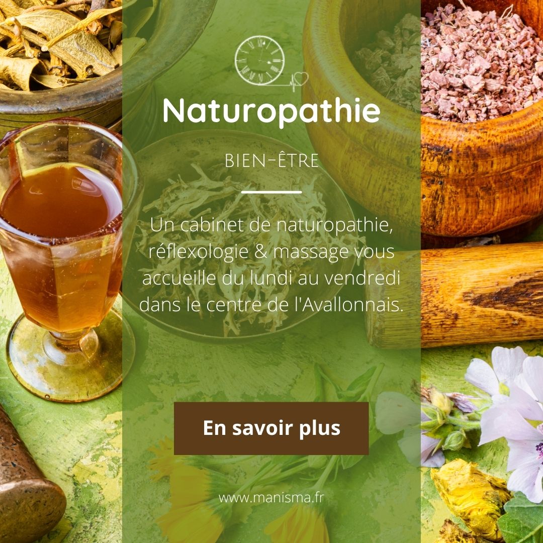 Un cabinet de naturopathie, réflexologie & massage vous accueille du lundi au vendredi dans le centre de l'Avallonnais. manisma.fr